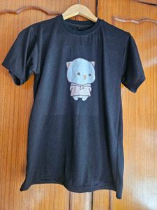 Black Casual T Shirt