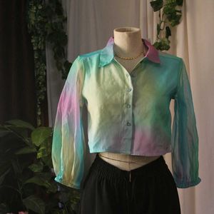 Tie-Dye Crop Top