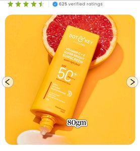 Dot &amp; Key Vitamin C + E Super Bright 🌞 Sunscre