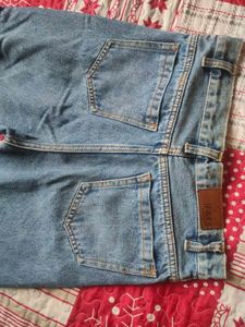 Light Wash Cargo Jeans