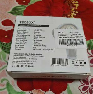 NEW SEAL PACK TECSOX BUDS