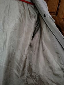 Grey Hooded Coat
