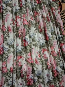 Vintage Floral Midi Dress