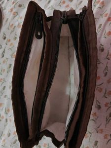 Patterned Tote Bag With Small New Pouch Free