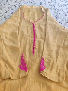 Elegant Yellow Kurta