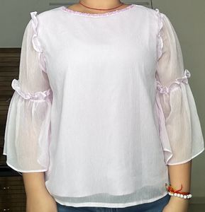 romantic lavander top
