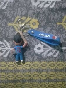Virat Kohli Cricket Keychain