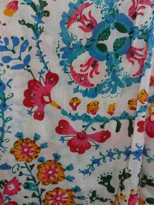 Floral A-Line Mini Dress