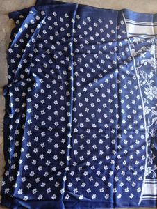 Navy Blue 💙 Art Silk Saree