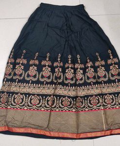 🥀Elegant Black Ethnic Skirt