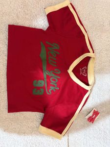 Red Crop Top