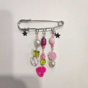 Pink Bag Pin Charm 🍥🌺🌷