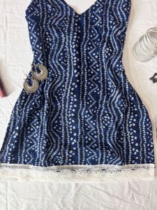 Viral Pinteresty Short Halter Neck Kurti