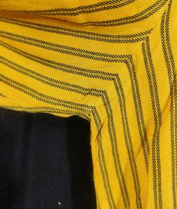Yellow Striped Top. Classy Chic Look.