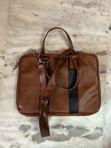 Vista laptop leather Bag