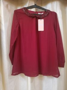 Maroon Top