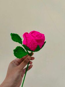 Crochet Rose Flower