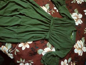 Elegant Green Maxi Dress