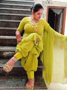 Green Salwar Suit