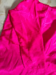 Hot Pink Ethnic Dress