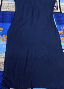 Navy Blue Kurta Set