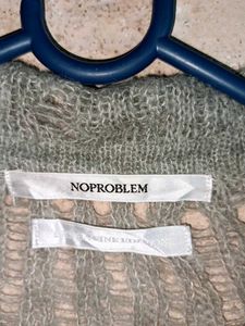 🇨🇳See-through Fashion Knit Cardigan Vintage Grey