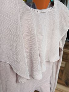 Ruffle Wrap Top