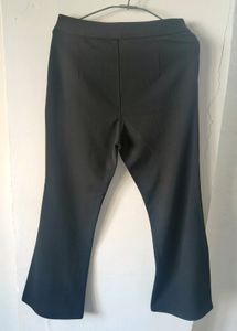 Korean Style Black Bootcut Trousers 😍