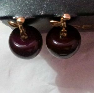 Cherry Drop Earrings