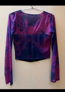 Sqare Neck Urbanic Style Full Sleeves Top