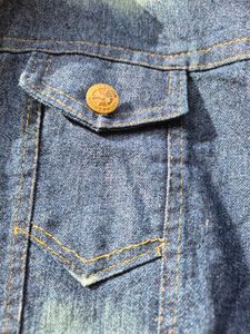 🔹 Classic Dark Blue Denim Jacket