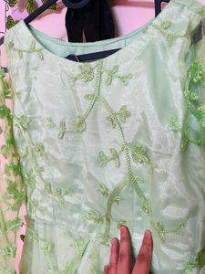 Beautiful Green Lehnga Choli