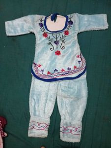 Cute Girl&#39;s Fleece Set