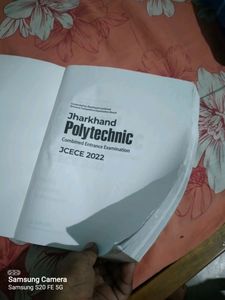 Jharkhand polytechnic entrance exam Book 2022  JECECE