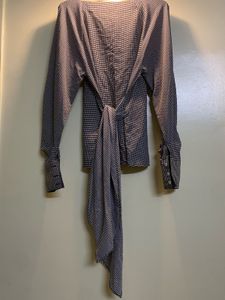 Rare -Gingham Puff Sleeve Top