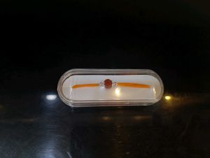 Rudraksh Pure Silver Rakhi