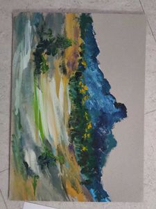 Poster Colour On Paper