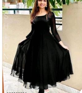 Fancy long flair anarkali For Women