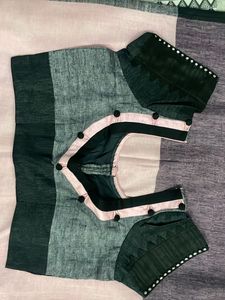 Striped Pleated Sarree