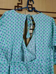 Backless Mango Flared And Baby Clothes