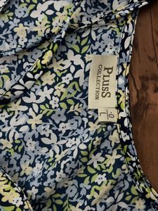 Floral Print Mini Dress