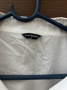 Formal White Shirt For Ladies