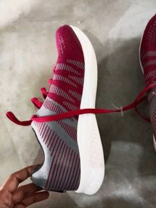 Red &amp; Grey Running Shoes