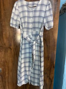 Korean Gingham Dress