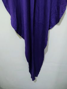 Purple Viscose Dhoti Salwar
