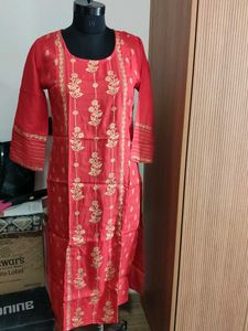 Elegant Red Kurta