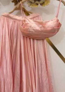 Peach Lehenga Choli Set