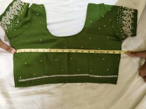 New Heavy Work Fancy Saree With Stitched Blouse (UnUsed)