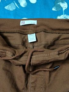 Brown Casual Joggers