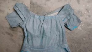 Sparkly Blue Occasion Dress
